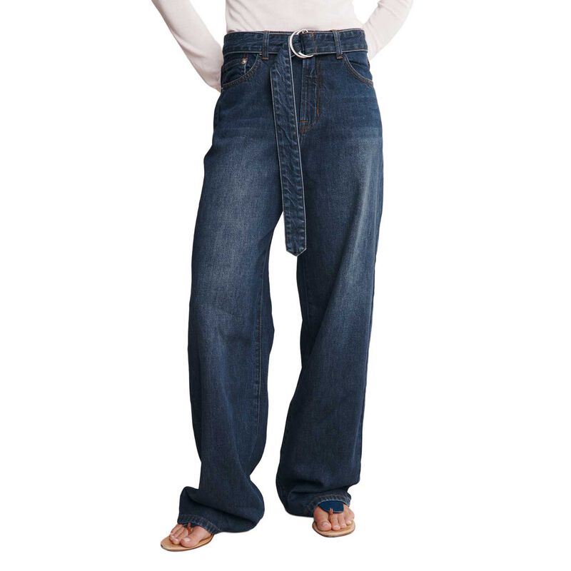 Marle Belted Wide Leg Jean image number 0